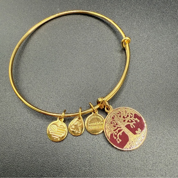 Alex and Ani Tree of Life 2015 Charm Bangle Bracelet - Picture 3 of 10